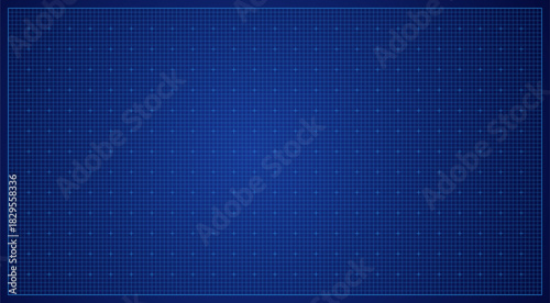 Blueprint background vector illustration. Blue lined architecture backdrop.