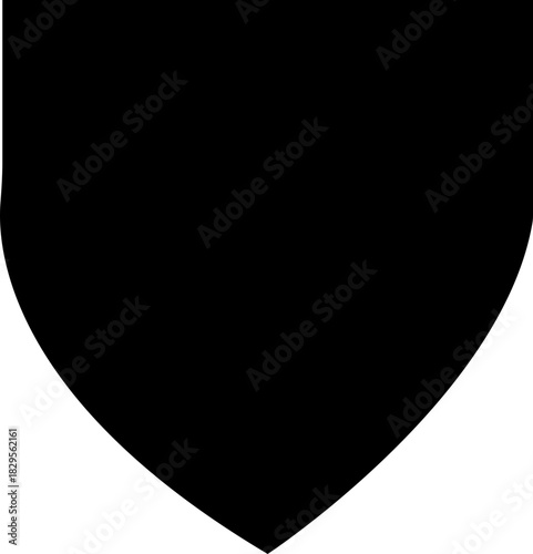 Shield icons Protect shield vector, Shield vector icons,. Protection icon vector. Security vector icon, Diverse shield shapes collection black graphic design elements emblem crest, isolated on transpa