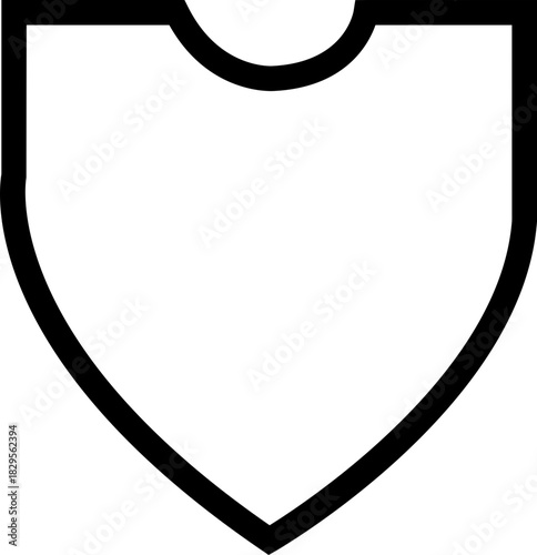 Shield icons Protect shield vector, Shield vector icons,. Protection icon vector. Security vector icon, Diverse shield shapes collection black graphic design elements emblem crest, isolated on transpa