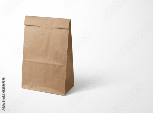 Photography Kraft Paper Bag Gift bag, Takeaway With Handle, Retail Packaging, Brown Twisted