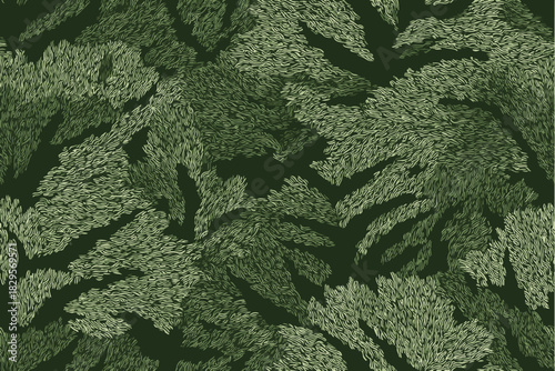 Pattern of tiger stripes, with each stripe featuring the unique and intricate texture characteristic of japanese camouflage design.texture military camouflage army green hunting stripe.