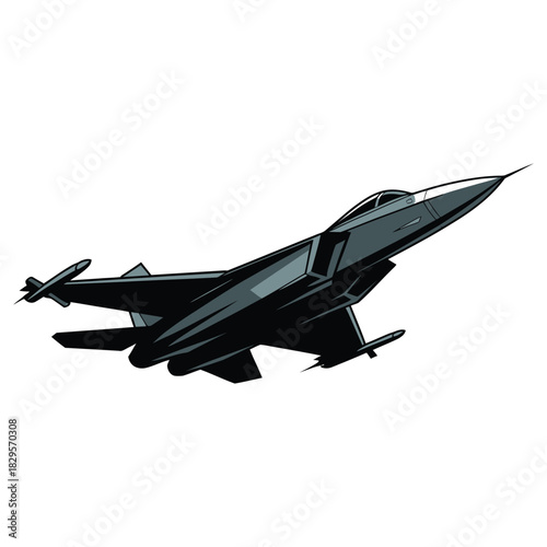 military jet fighter