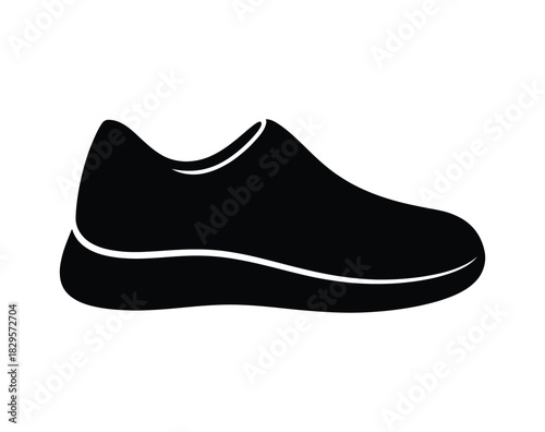 Comfortable Shoe Silhouette - Footwear, Fashion & Casual Style