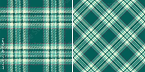 Check textile vector of fabric background texture with a pattern seamless plaid tartan. Set in fashionable colors for striped shirt outfit ideas.