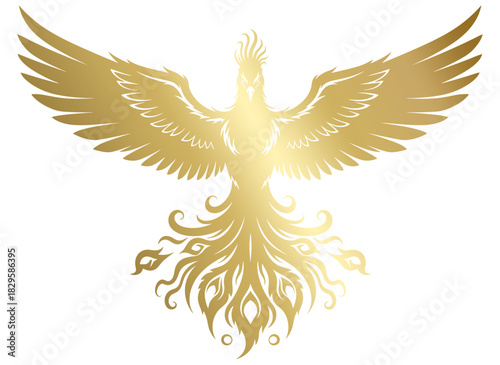 phoenix, mythology, symbol, firebird, duality, black, white, contrast, light, darkness, destruction, life, legend, myth, abstract, art, design, wallpaper, background, fantasy, bird, creature, heaven, 