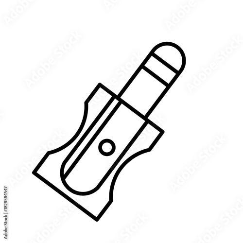 Sharpener icon illustration 