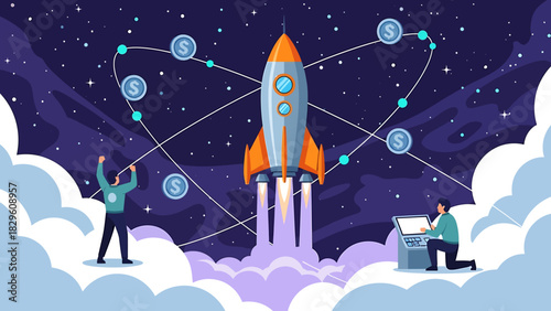 Rocket Launch for Business Growth and Financial Success.