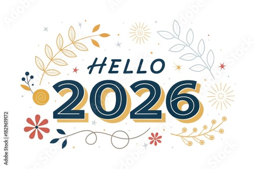 Celebrate the Arrival of 2026 With Colorful Decorations and Fresh Designs