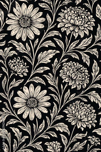 seamless floral background
