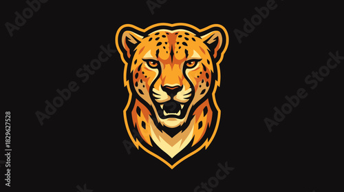 Mythical Creature with a Cyclone A Spooky Monster Illustration in Blue and Teal on Black Background