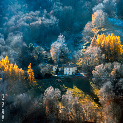 autumn in the mountains