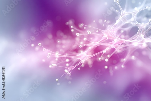 Abstract Connection: A vibrant abstract illustration of interconnected nodes and lines, symbolizing complex networks and data pathways against a soft, gradient background. 