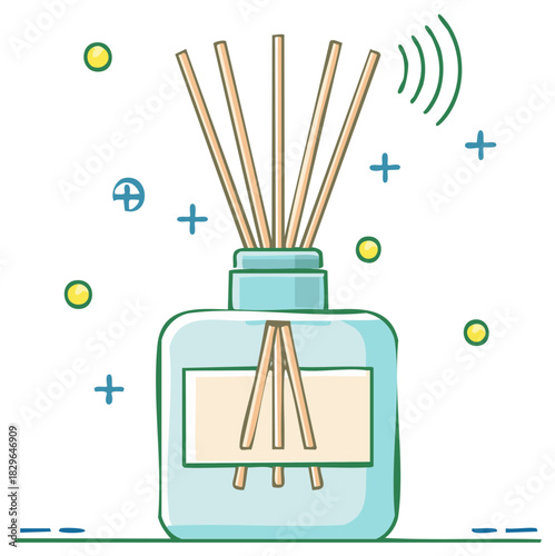 Aromatic Reed Diffuser for Home Fragrance and Relaxation