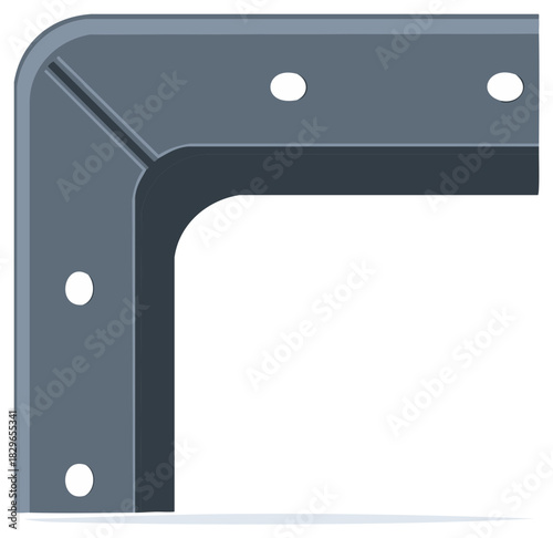 Metal Corner Bracket Fastener with Mounting Holes Hardware Repair and Maintenance