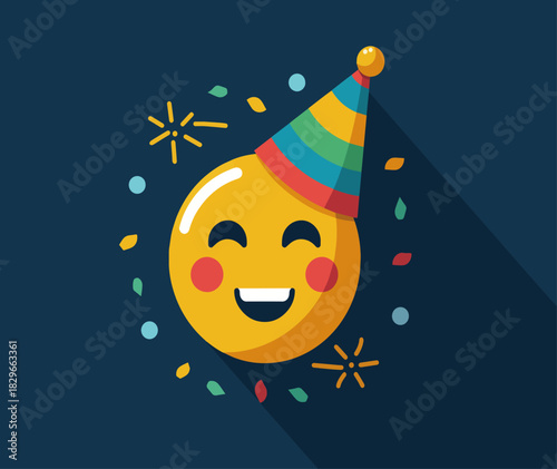 funny emojie new year party