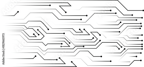 abstract background vector technology pattern circuit board
