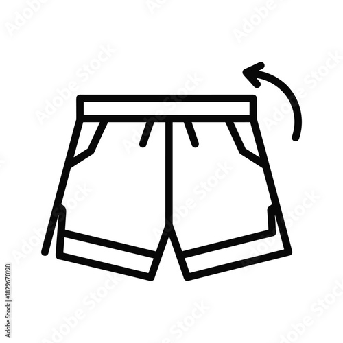 Footwear biomechanics outline, gait analysis diagram illustrating stride, step length, and distance measurements.