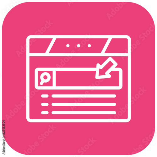 Vector Design Search Engine Icon Style