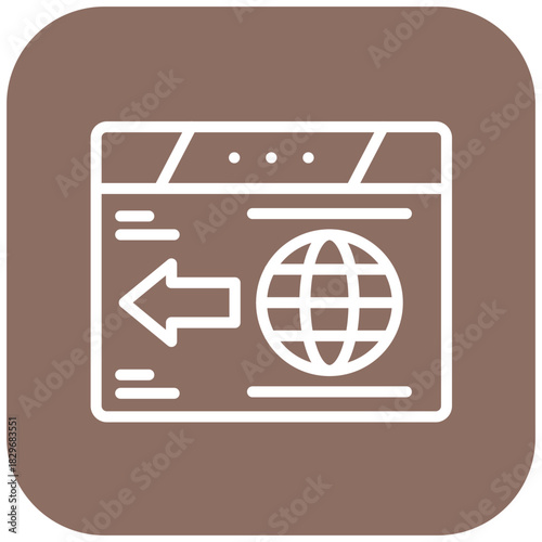 Vector Design Redirect Icon Style
