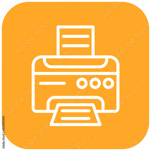 Vector Design Printer Icon Style
