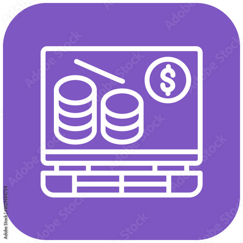 Vector Design Investment Icon Style