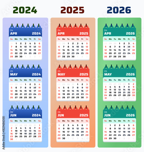 June 2026 Calendar. May April June 2024, 2025, 2026 Monthly Layout, Functional February 2025 Agenda Planner. Flat minimalist artwork