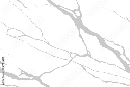 White marble texture with grey vein pattern