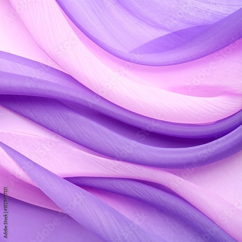 A vibrant close-up of undulating waves in shades of purple and pink, capturing the fluid motion and intricate patterns of the water's surface.