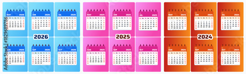 May 2026 Calendar. October September August July June May 2025 Work Planner, Minimal September 2024 Schedule Template. Bright vector artwork