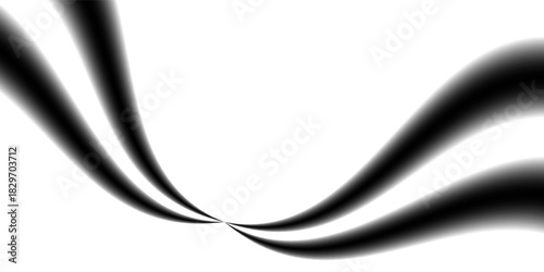 Hexagon halftone gradient texture. Abstract black grunge background. Geometric retro halftone tech wallpaper. Fading wavy hexagonal pattern backdrop. Vector vanishing honeycomb grunge bitmap overlay