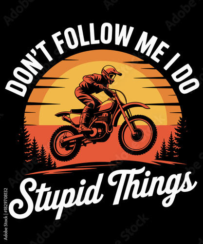 Funny Dirt Bike Motocross