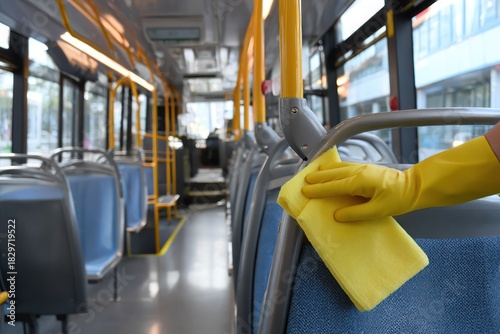 Hygiene Maintenance inside Public Transport Bus Cabin