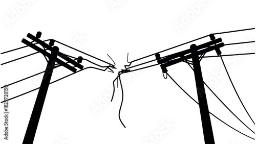 Hospital building silhouette with cross symbol on top in black and white