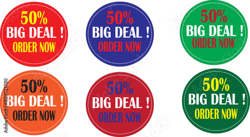 big deal discount sale Big Deal Sale Banner with Huge Discount Offer and Limited Time Promotion