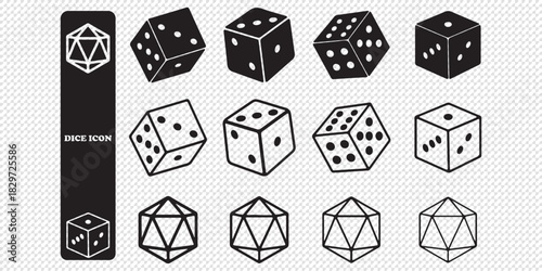 Hollow circle divided into 1-10 parts icon set in black and white color with outline. Hollow circle segment diagram in 1-10 parts graph icon pie shape section chart in black on white background.