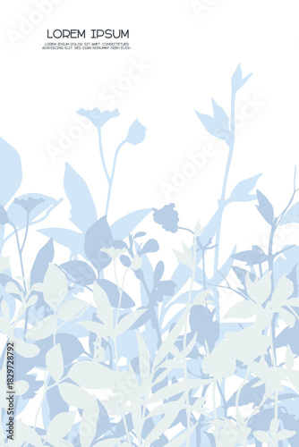 Spring poster layered template universal use