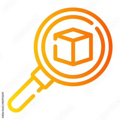 search gradient icon