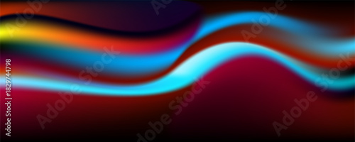 Vector colorful gradient trendy background abstract