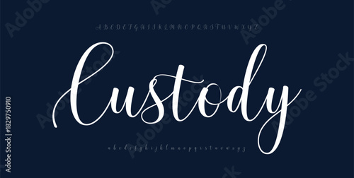 Elegant modern alphabet letters font logo. Typography luxury classic lettering serif italic fonts wedding vintage retro logos. vector illustration