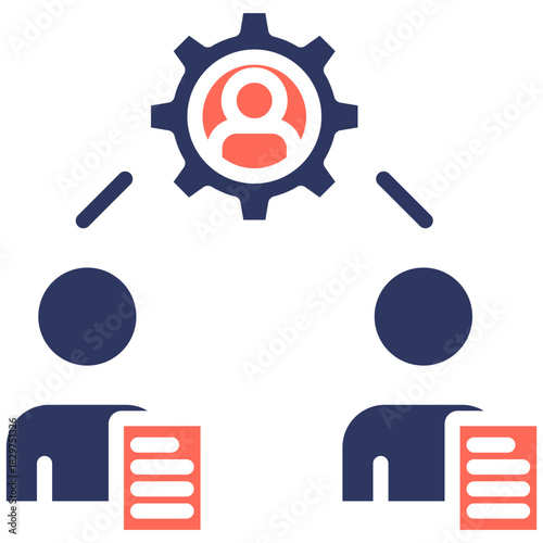 Task Delegation Icon