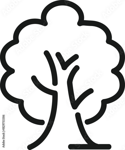 tree icon vector