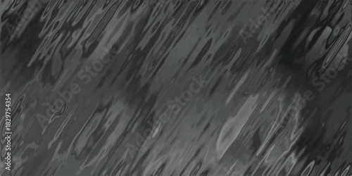 Dark monochrome abstract background with diagonal streaks and smudged textures, evoking a sense of rain on a window or a distressed metallic surface