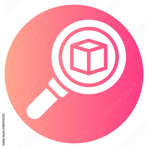 search gradient icon