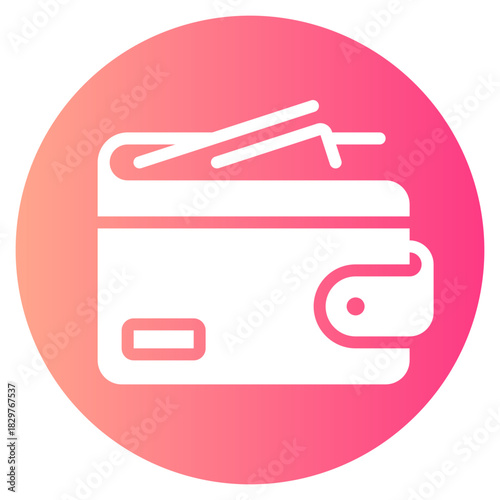 wallet gradient icon