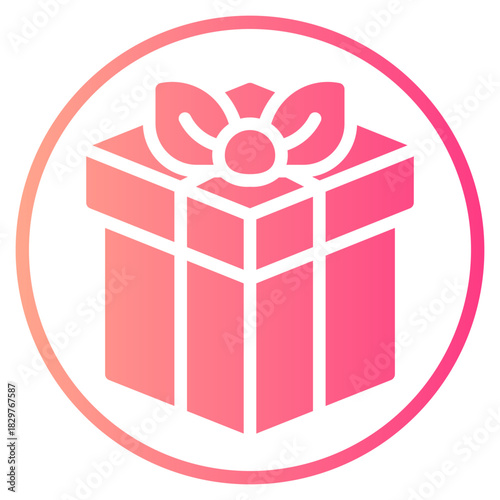 gift gradient icon