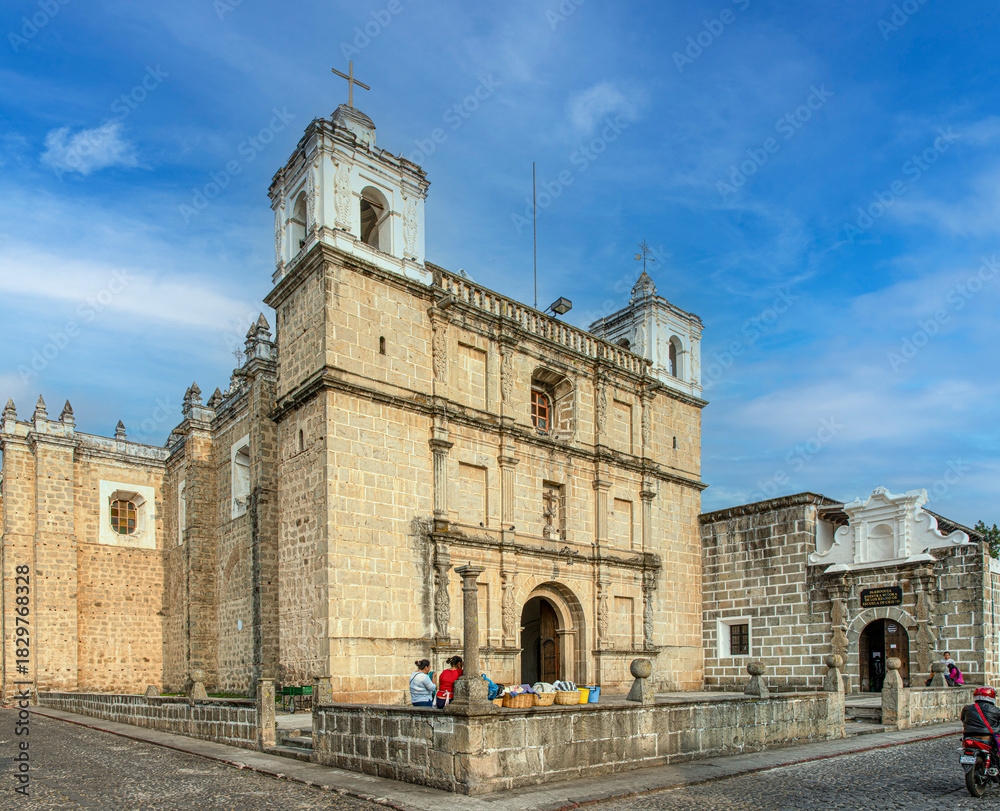 Obraz premium Churches, Museums and Earthquake Ruins of Antigua, Guatemala