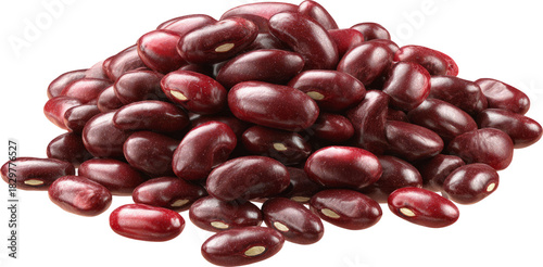 Red kidney bean legume protein healthy raw food organic glossy heap natural