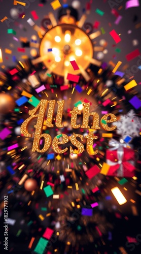 Wallpaper Mural christmas tree lights Torontodigital.ca