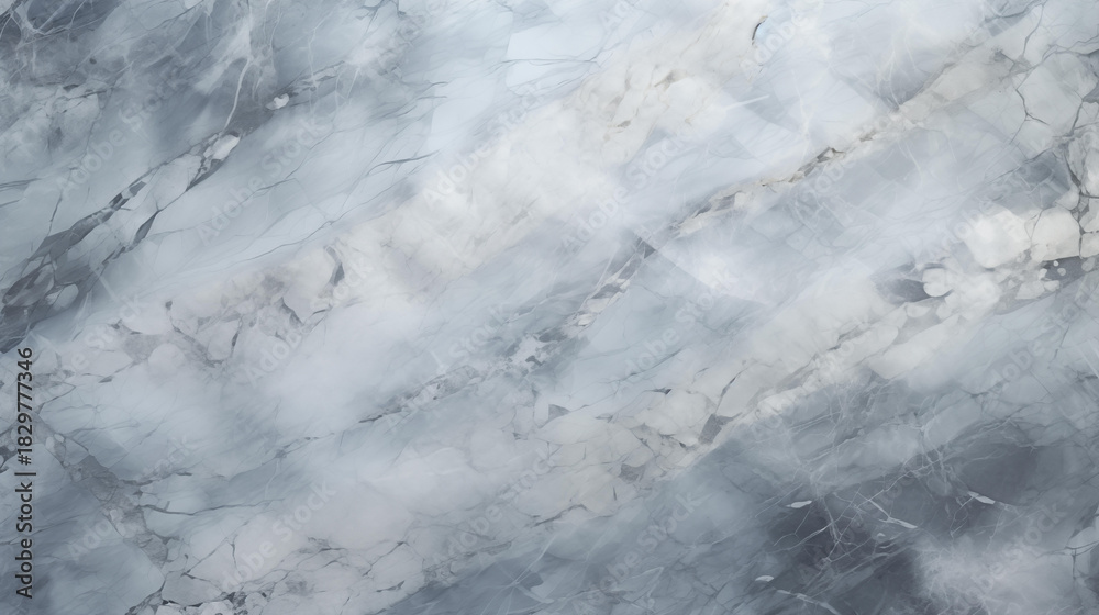 Fototapeta premium Ethereal Marble Texture Soft Gray Veins Smooth Elegant Surface Stone Material Decorative Abstract Background Luxury