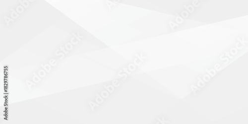 A subtle and elegant abstract background featuring overlapping white and gray geometric shapes creating a sense of depth.